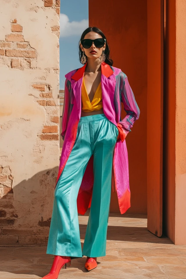 Capsule Wardrobe for Bold and Colorful Style Lovers