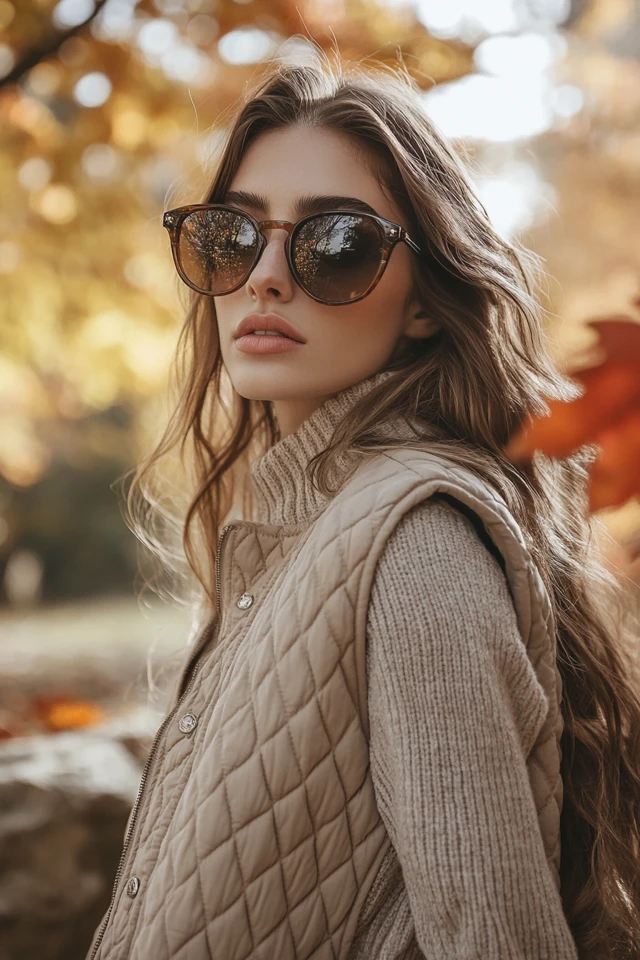 Quilted Vests for Warm and Stylish Fall Layers