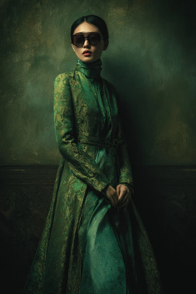 Alluring Ochroid Brocade Wardrobe Edit