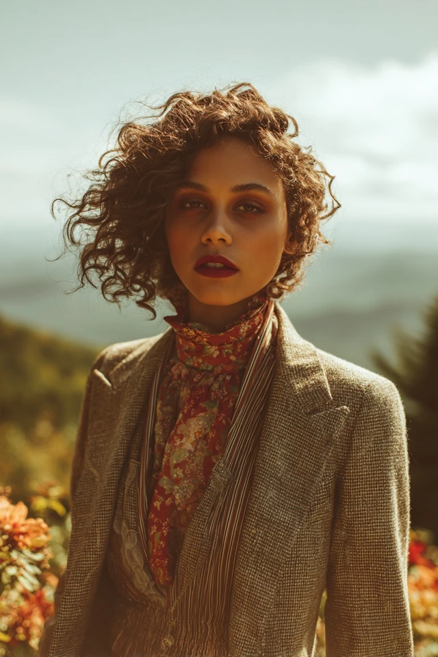 French Girl Fall Vibes Fabric Focus