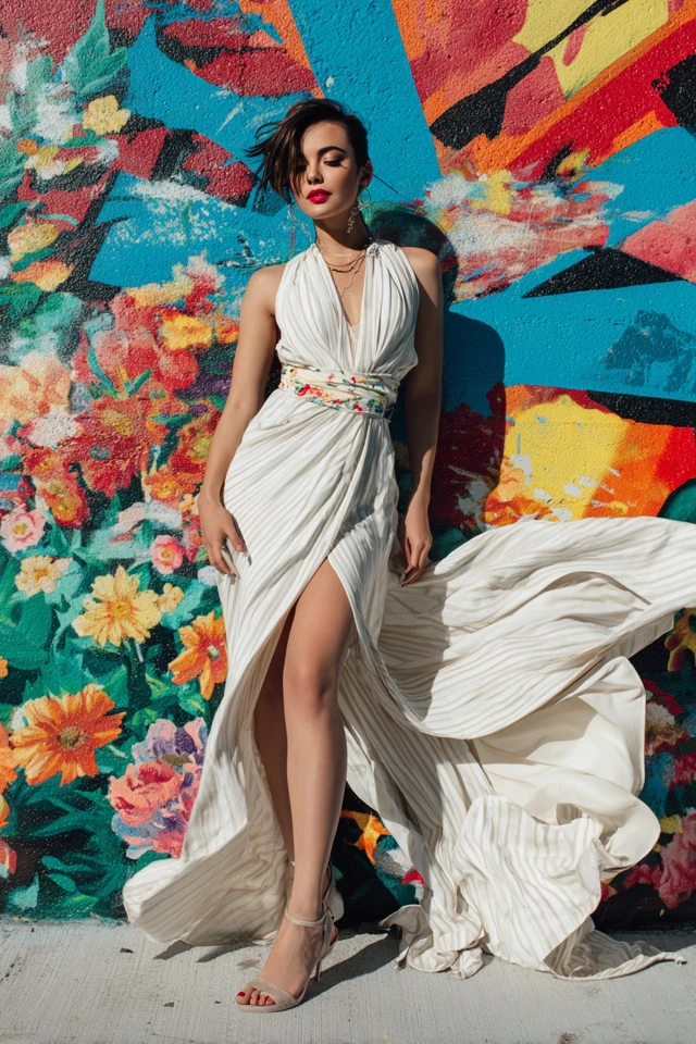 Statement French Girl Wrap Dress Dressing Guide