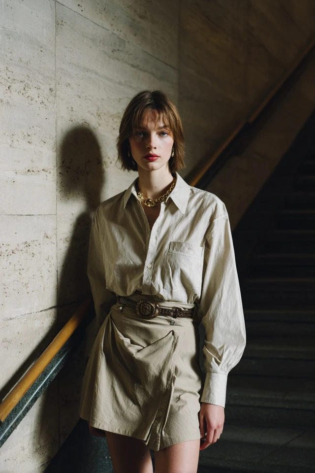 Ideas Vintage Oversized Shirt Accessory Trends