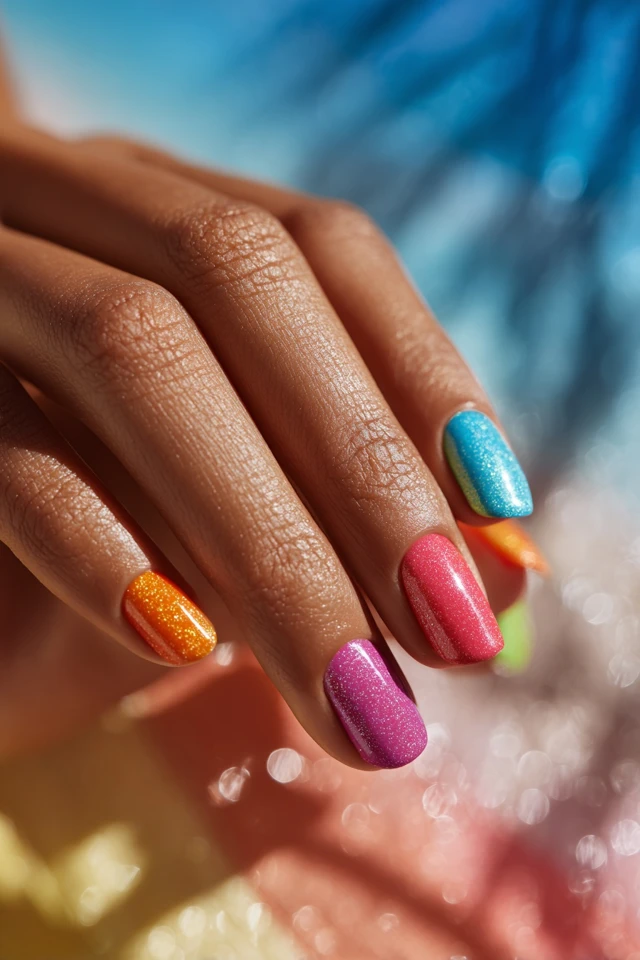 Rainbow Bliss Mani