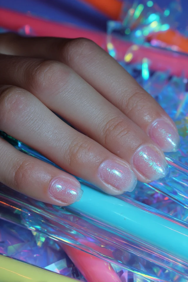 Spectrum Crystal Pixie Glam Nails