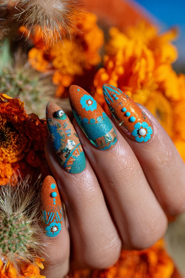 Boho Vibe Nails