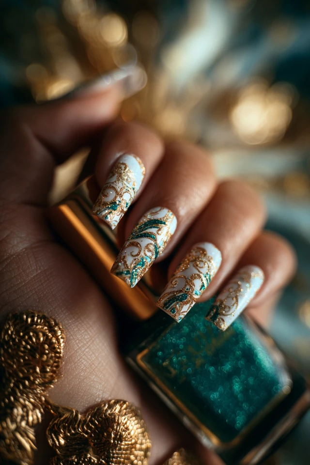 Opulent Baroque Mani