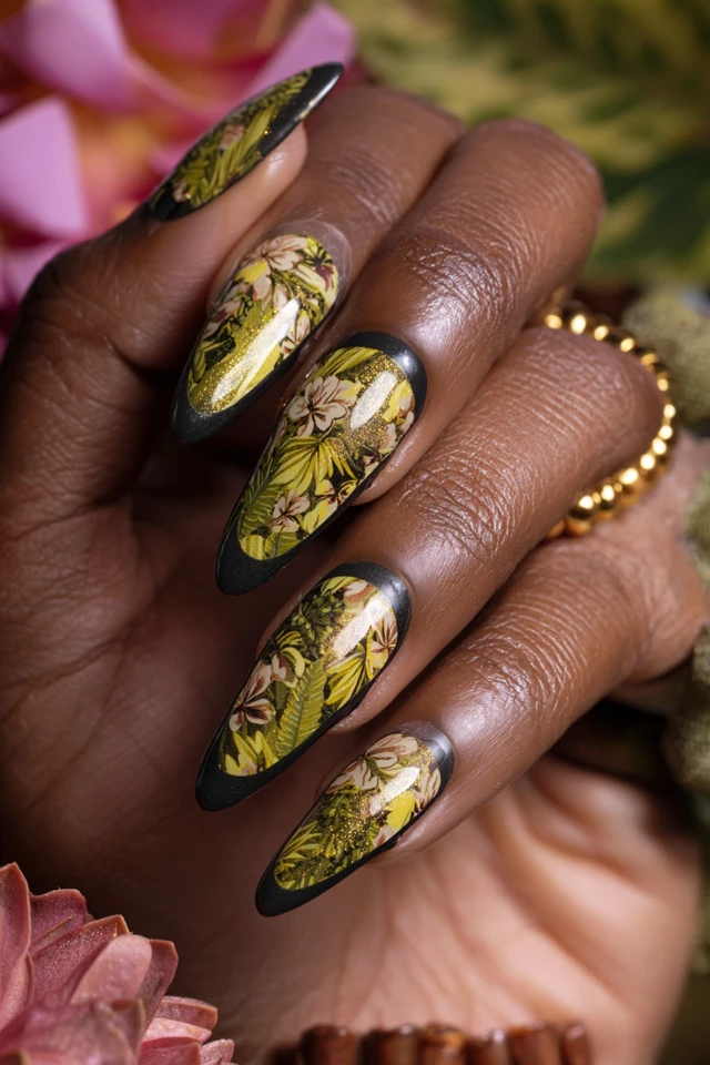 Safari Aesthetic Nails