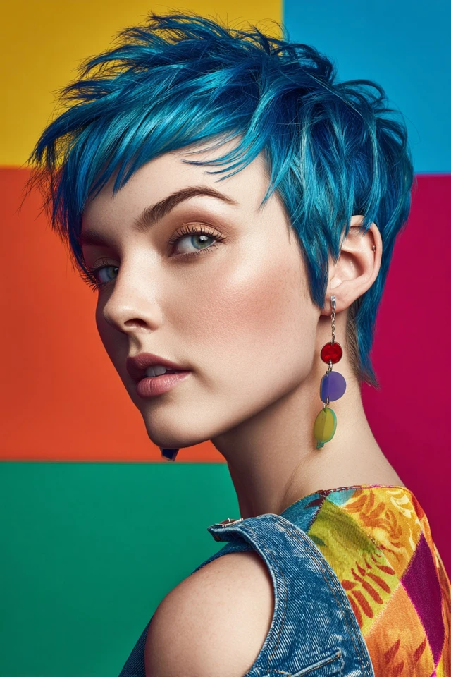 Super Short Layered Haircut Lift