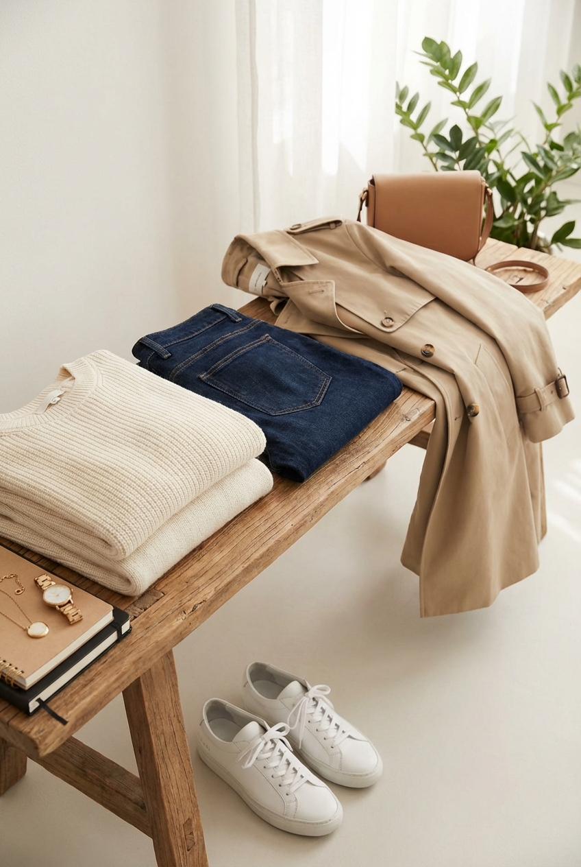 Capsule Wardrobe For Minimalist Aesthetics