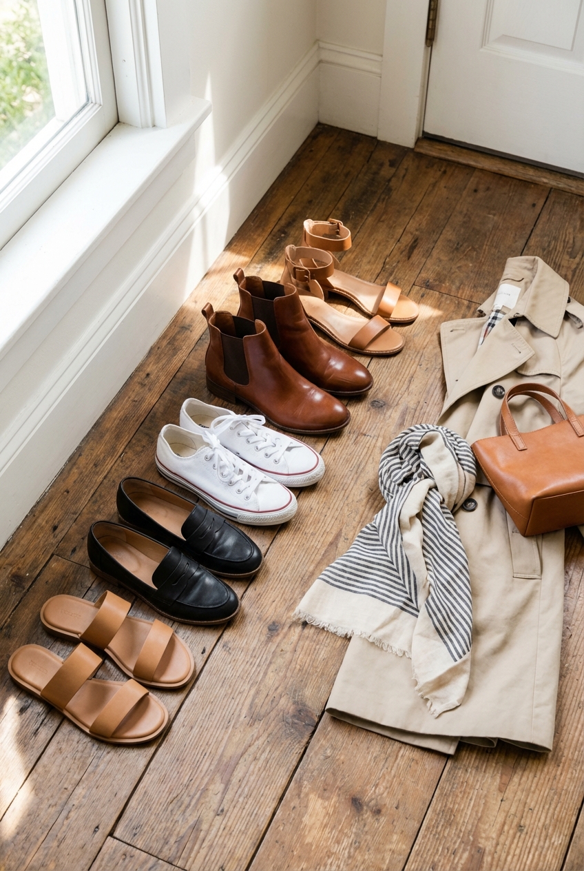 The Best Footwear Options For A Capsule Wardrobe Timeless Versatile And Functional