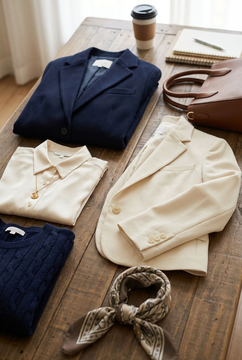 Navy And Cream Blazer Pairings That Look Expensive