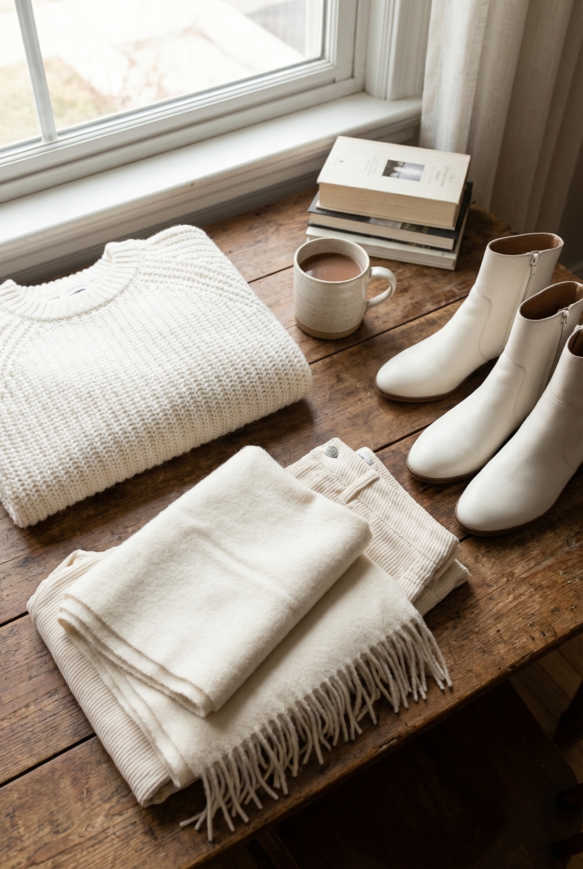 Winter Whites How To Wear White In The Colder Months