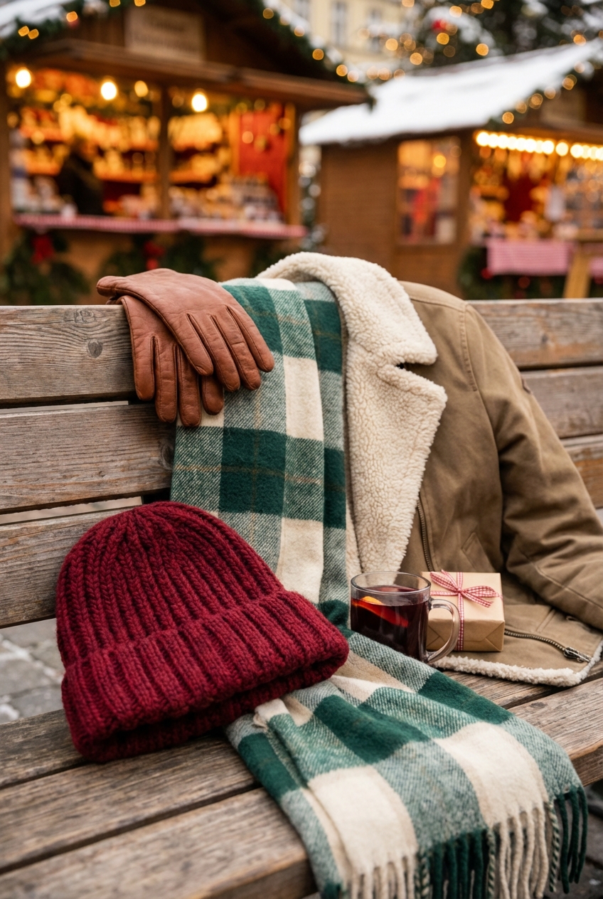 Warm Outerwear For Christmas Market Adventures