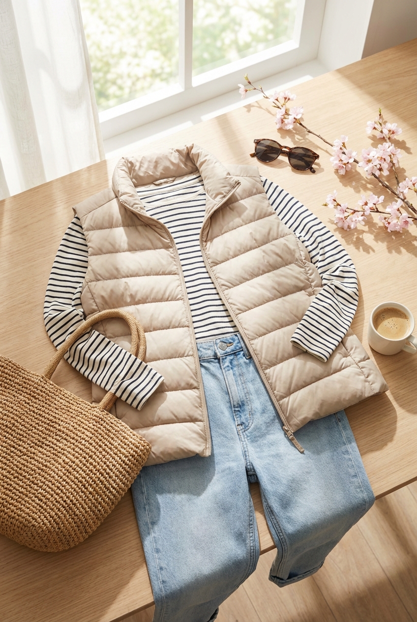 Lightweight Vests For Sunny Yet Chilly Spring Days