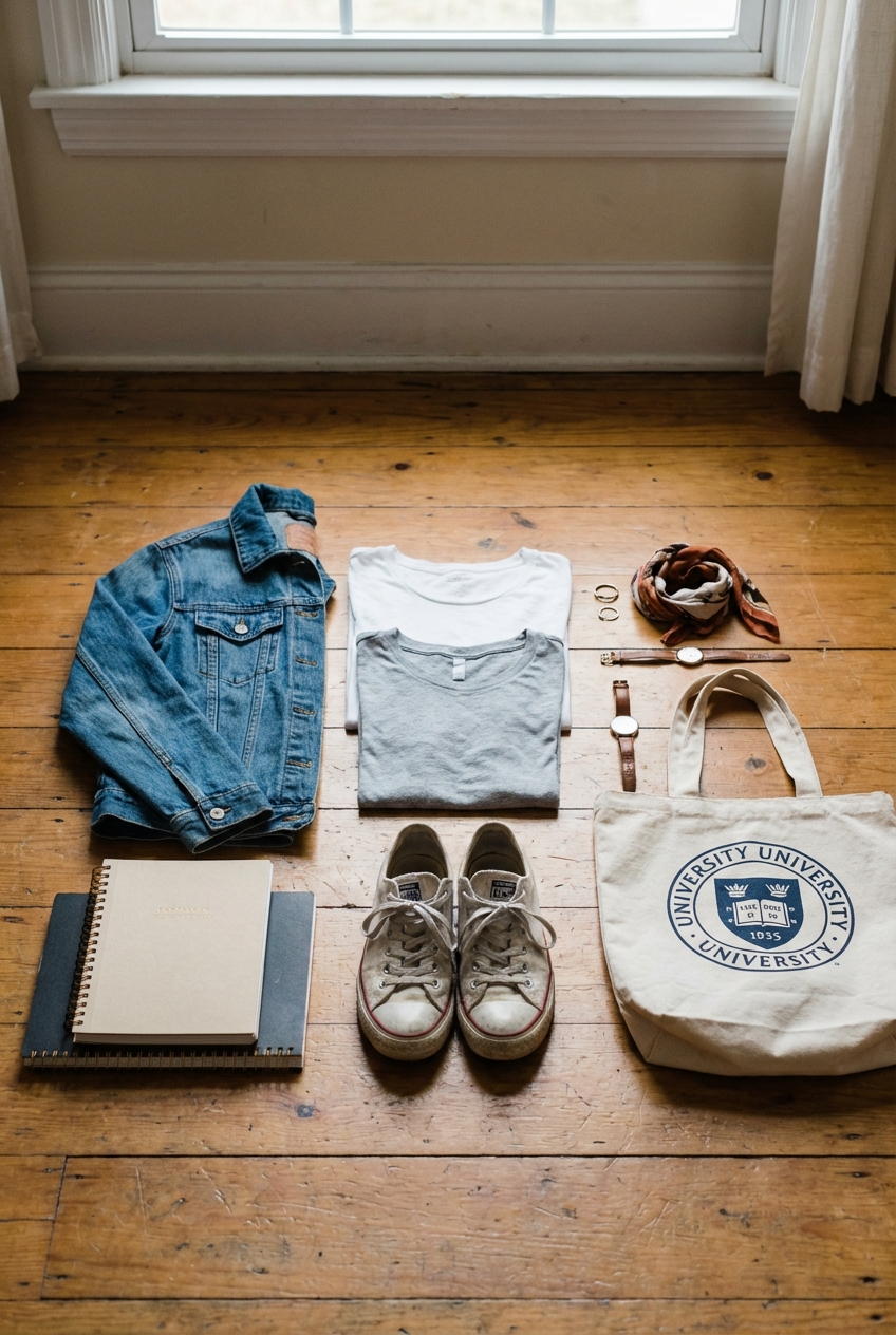 Capsule Wardrobe Ideas For College Students On A Budget