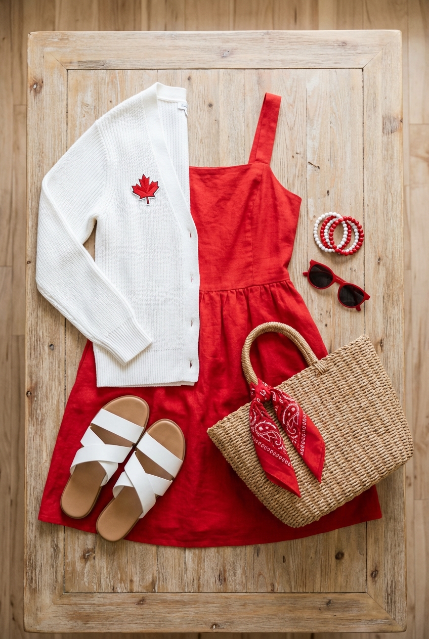 Canada Day Fashion Red And White Styles To Show Your Pride