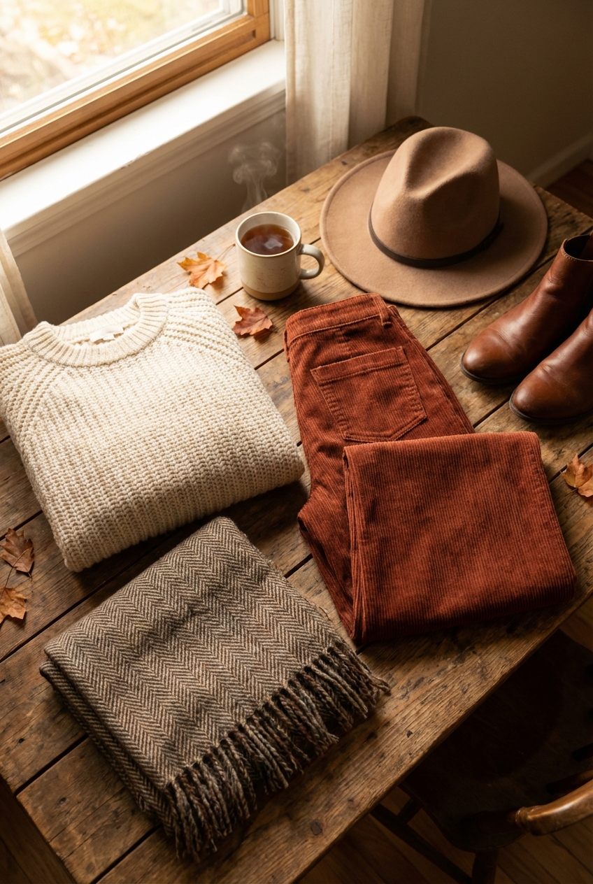 Combining Corduroy And Wool For Cozy Fall Looks